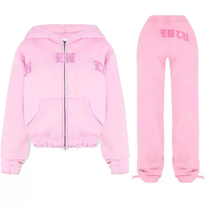 Hidden Cult pink matching set top and bottom